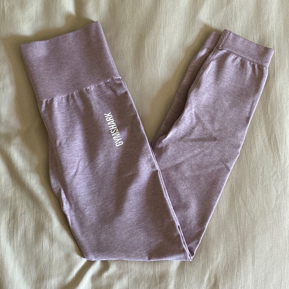 Gymshark Adapt Marl Seamless Leggings - Light Pink